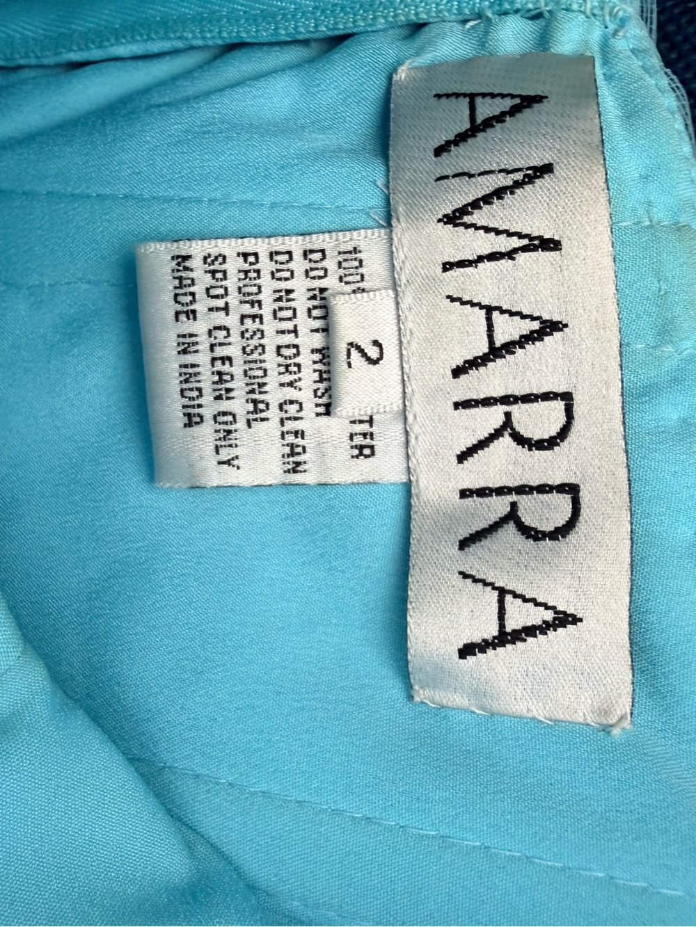 AMARRA Strapless Floral Ruffled Prom Dress in Mint #88273 - Picture 6 of 7